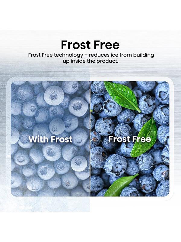 Hisense RIB291F4AWE 54cm Wide Integrated 50/50 Frost-Free Fridge Freezer with Sliding Hinge - White - Image 4